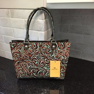 NWT Patricia Nash Zancona leather tote purse NEW